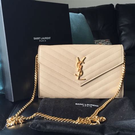 cream ysl clutch|saint laurent bag clutch.